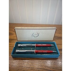 Rare Vintage GARLAND PEN PENCIL Set Bubble Top - University Of Oklahoma Sooners
